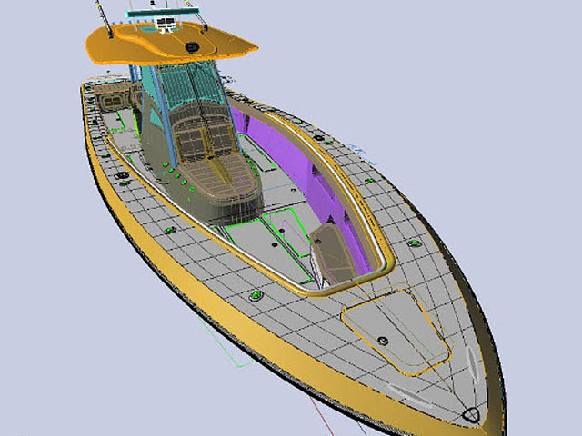 2015 Blackwater Boats 39 Sport Photo