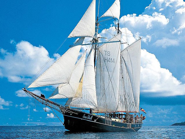 1920 Van Meer Tall Ship Schooner Photo